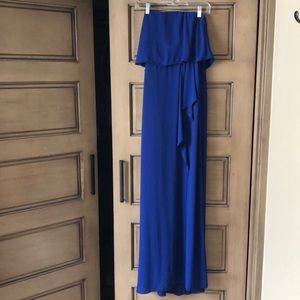 Royal Blue BCBG gown